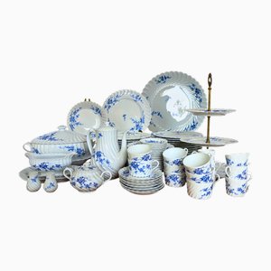 Service de Vaisselle en Porcelaine de Haviland Limoges, 1950, Set de 82
