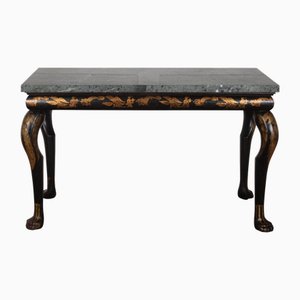 Regency Chinoiserie and Marble Console Table, 1820