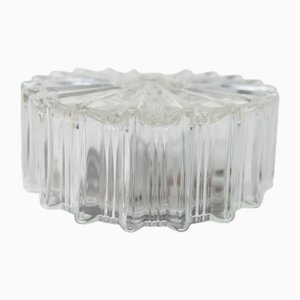 Round Glass Ceiling Light, 1960s