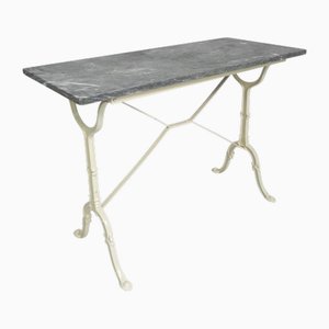 Garden Table with Marble Top, 1950s