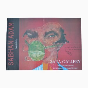 Exhibition Poster for the Zara Gallery Grand Hyatt Amman after Sabhan Adam, 2002