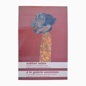 Poster della mostra per Galerie Commines, Paris after Sabhan Adam, 2002