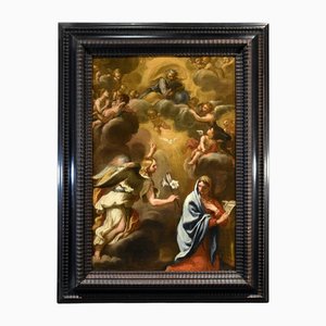 Ferri, Annonciation, Années 1600, Huile sur Toile