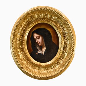 Dolci, Mater Dolorosa, 17th Century, Oil on Canvas, Framed