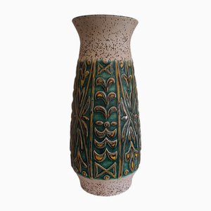Große Deutsche Vintage Keramikvase, 1970er