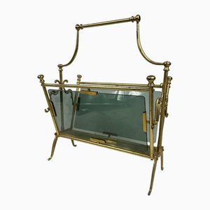 Brass Magazine Rack, 1960s