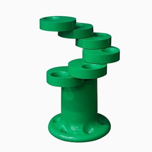 Green Pluvium Umbrella Stand by G.C. Piretti for Anonima Castelli, 1972