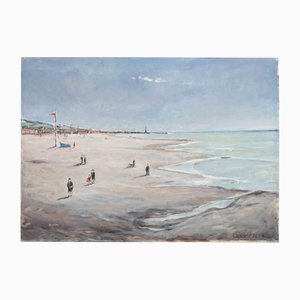 Michelangelo Cupisti, Spring by the Sea, Oil Painting, 2008, Framed