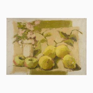 Franco Marzilli, Still Life, Oil Painting, 1970s