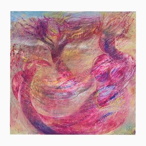 Sebastiano Sanguigni, Siren, Oil Painting, 1980s