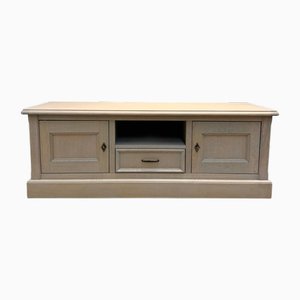 TV-Schrank aus Eiche & Metall