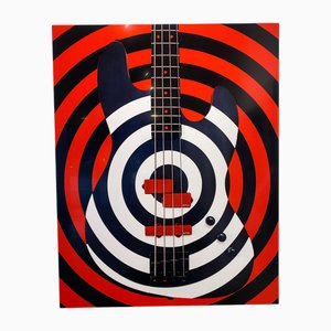 Scott McDermott, Bass Rings, 2023, Dye Sublimation on Aluminium