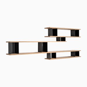 Nuage À Plots in legno e alluminio di Charlotte Perriand per Cassina