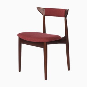 Vintage Danish Cow Horn Chair in Teak, 1960s