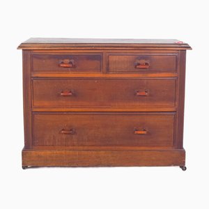 Vintage English Art Deco Chest of Drawers, 1920