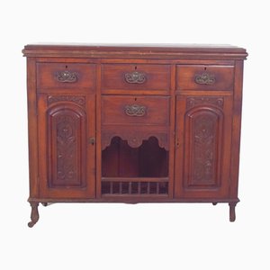 Hohes Portugiesisches Vintage Sideboard, 1920