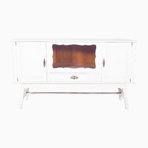 Credenza vintage dipinta di bianco, Europa, anni '20