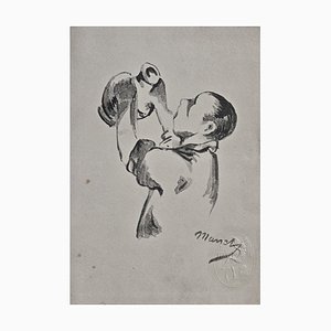 Edouard Manet, The Water Drinker, 1918, Lithograph