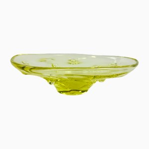 Bol Art en Verre par Josef Hospodka pour Chribska Glassworks, 1960s