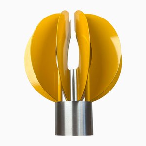 Mid-Century Modern Space Age Italian Model Spicchio Table Lamp by Ezio Zanobini for T2, 1960s