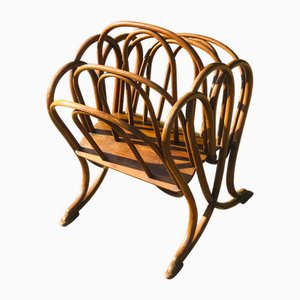 Zeitschriftenständer aus Bugholz von Thonet, 1880er