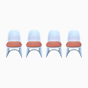 Space Age Casala Chair by Alexander Begge for Casala, 1980s, Set of 4