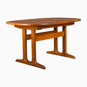 Danish Modern Extendable Teak Table from Glostrup, 1960s