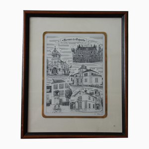 D. Helaut, Marnes La Coquette, France, 1980s, Print