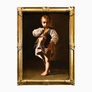 Atelier de Bartolomeo Schedoni, Portrait d'un Enfant Alessandro Farnese Schedoni, 1630, Huile sur Toile