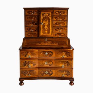 Secretaire barocco in noce