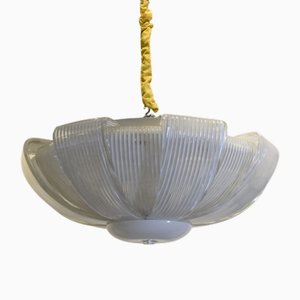 Porte-Monnaie Pissè en Verre Murano de Barovier & Toso, 1950s