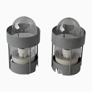 Model 244376 Ceiling Lamps by Jens Møller-Jensen for Louis Poulsen, 1980s, Set of 2