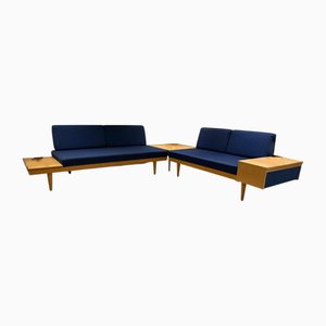 Divans et Table Scandinaves par Ingmar Relling & Haldor Vik pour Ekornes, 1960s, Set de 3