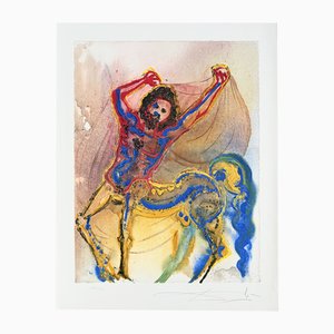 Salvador Dali, Il centauro di Creta, 1970, Litografia