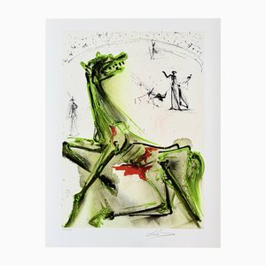 Salvador Dali, Das Opfer des Festes, 1970, Lithographie