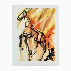 Salvador Dali, Clavilegnio, 1970, Lithographie