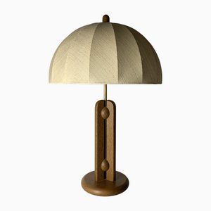 Large Mid-Century Space Age Mushroom Table Lamp from Hustadt Leuchten, 1970s