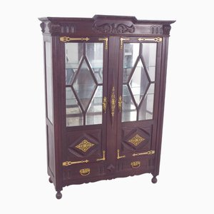 Antique Portuguese Dutch-Style Display Cabinet, 1800s