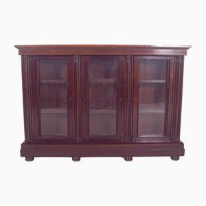 Vitrine Antique en Bois, Portugal, 1890s