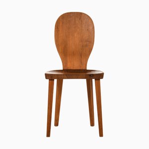 Dining Chairs in Pine attributed to Carl Malmsten, 1933, Set of 8