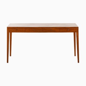 Freestanding Desk in Teak attributed to Severin Hansen, 1950s