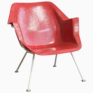 Chaise Modèle 416 par Wim Rietveld & André Cordemeyer pour Gispen, 1957