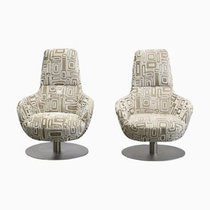 Set of Bond Chairs by Natuzzi