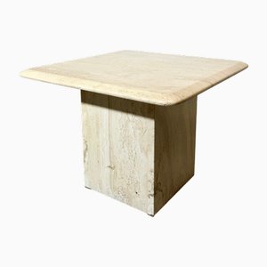 Side Table in Travertine