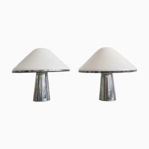 Lampade da tavolo Elpise di Guzzini per Meblo, anni '70, set di 2