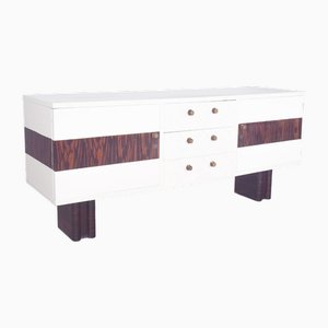 Weiß lackiertes portugiesisches Vintage Sideboard, 1920