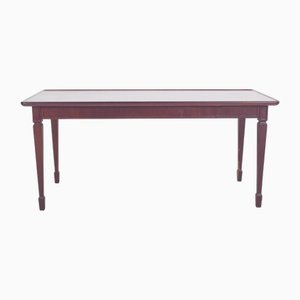 Tavolino Mid-Century moderno rettangolare in legno scuro, Danimarca, anni '60