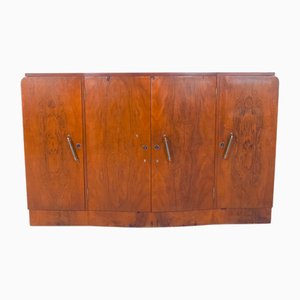 Vintage Portuguese Sideboard in Walnut, 1920