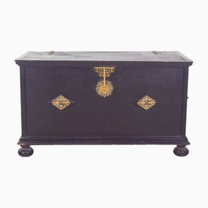 Antike portugiesische Kommode mit Tablett, 1890er