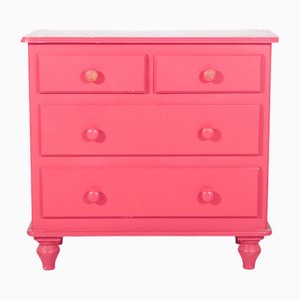 Vintage Kommode in Rosa, 1970er